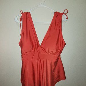 NWT Red Swimsuit 1x